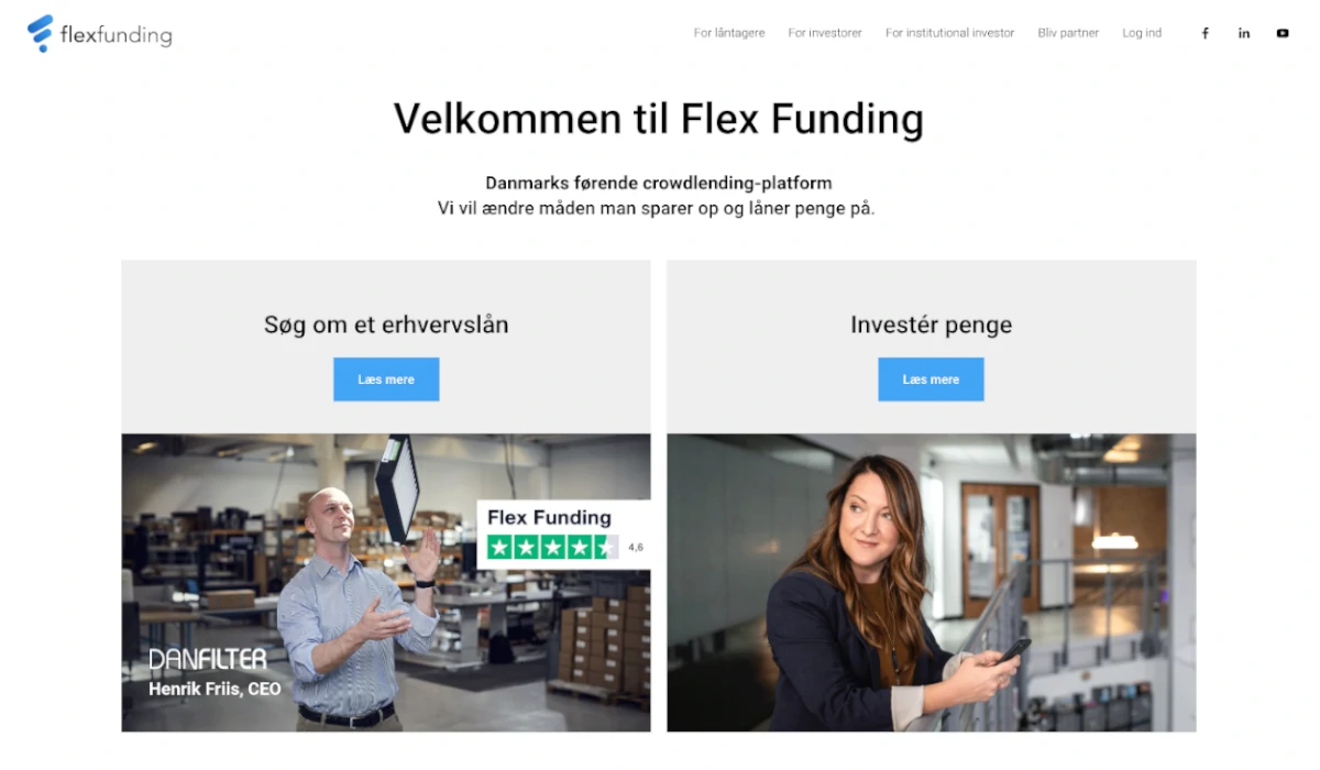 FlexFunding crowdlending platform