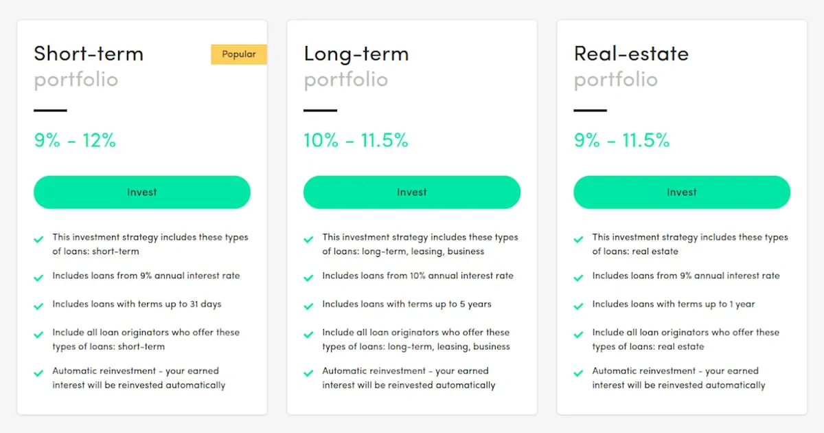 PeerBerry auto-invest planer